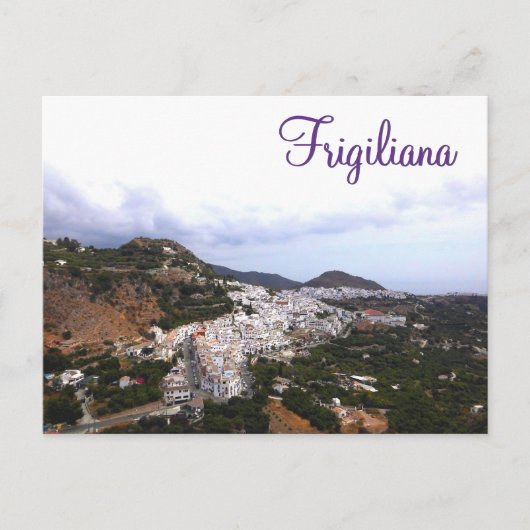 Frigiliana - das weiße Dorf in Andalusien Briefkaart (Voorkant)
