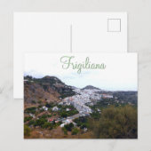 Frigiliana - das weiße Dorf in Andalusien Briefkaart (Voorkant / Achterkant)
