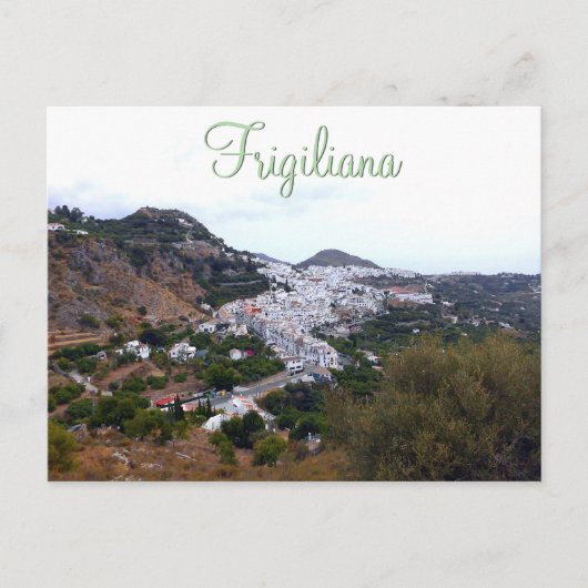 Frigiliana - das weiße Dorf in Andalusien Briefkaart (Voorkant)