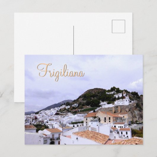 Frigiliana - das weiße Dorf in Andalusien Briefkaart (Voorkant / Achterkant)