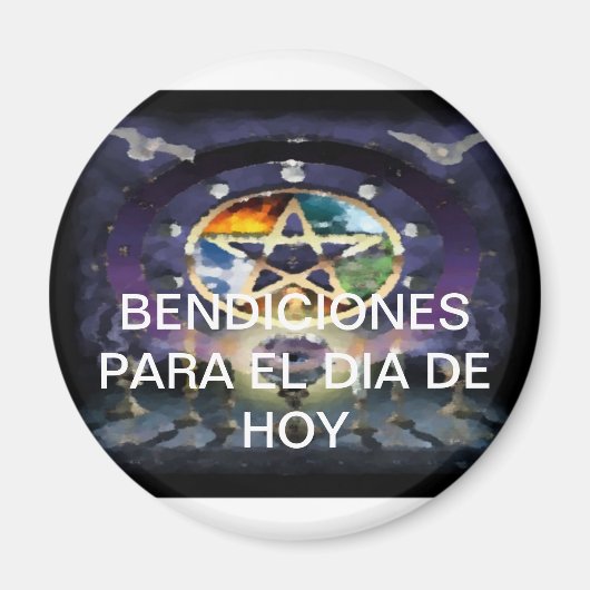 Frigo-Pin De La Suerte Coleccion Bendicion Wicca Magneet (Voorkant)