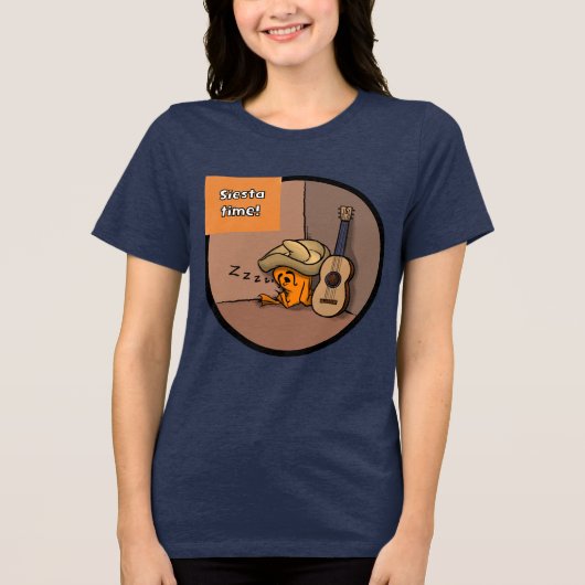 Frijole Frog Siesta Dames T-Shirt (Voorkant)