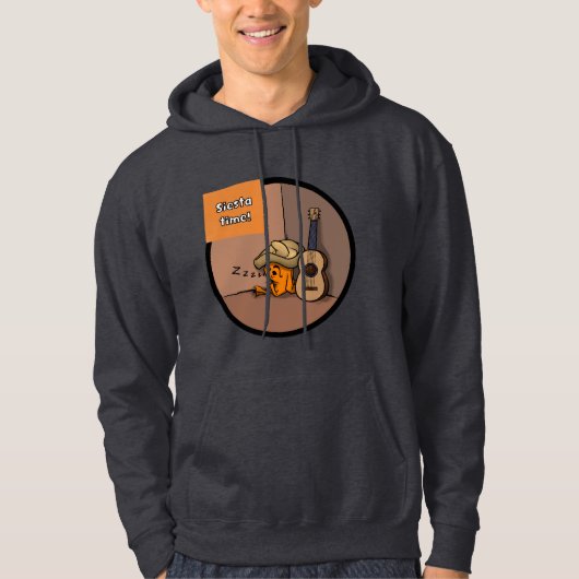 Frijole Frog Siesta Heren Hoodie (Voorkant)
