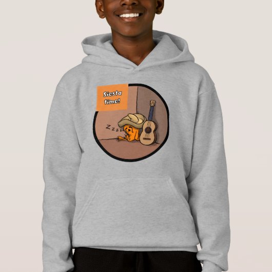 Frijole Frog Siesta Kids Hoodie (Voorkant)