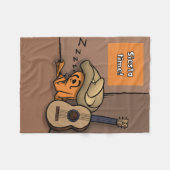 Frijole Frog Siesta Kleine Deken (Voorkant (Horizontaal))