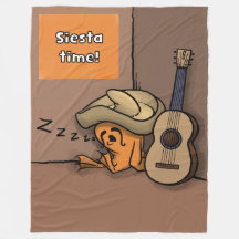 Frijole Frog Siesta Large Blanket