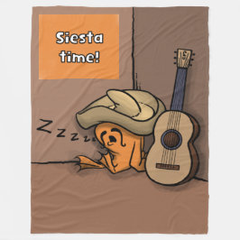 Frijole Frog Siesta Large Blanket Fleece Deken