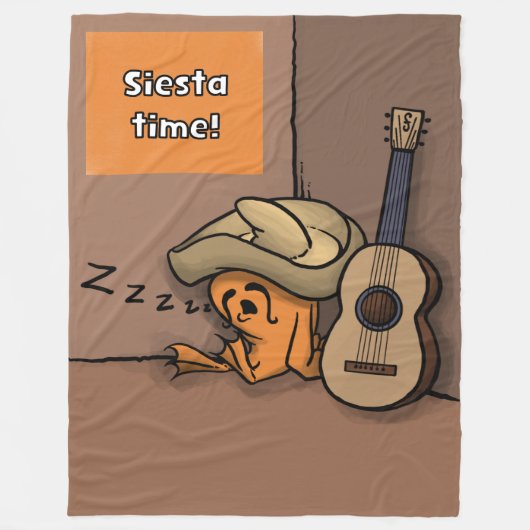 Frijole Frog Siesta Large Blanket Fleece Deken (Voorkant)