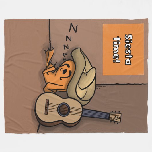 Frijole Frog Siesta Large Blanket Fleece Deken (Voorkant (Horizontaal))