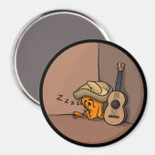 Frijole Frog Siesta Magnet (Voorkant / Achterkant)