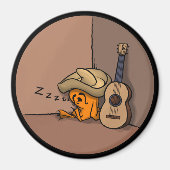 Frijole Frog Siesta Magnet (Voorkant)