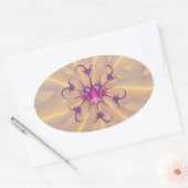 Frijoles Bug & Anti-Virus Oval Sticker (Envelop)