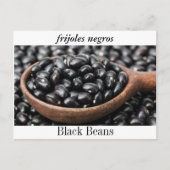 Frijoles Negros/Black Beans Briefkaart (Voorkant)