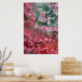 Frilled Echeveria poster (Keuken)