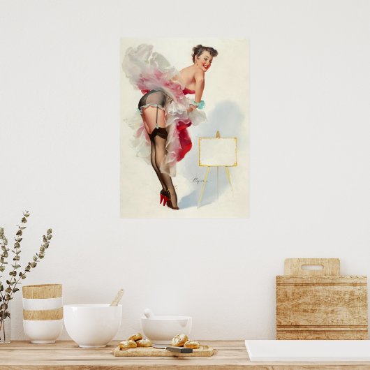 Frills pin-up poster (Keuken)