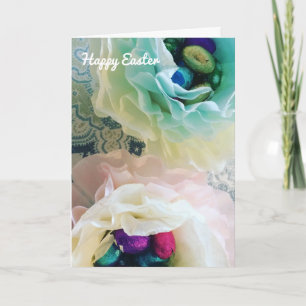 Frilly Easter Egg Cups Feestdagen Kaart