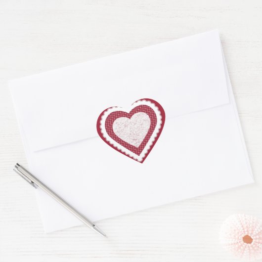 Frilly, Fancy Valentijn Martzkin Sticker Sheet (Envelop)