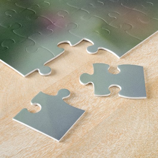 Frilly Pink and Magenta Two-Toned Dahlia Legpuzzel (Zijkant)