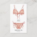 Frilly Pink Lingerie Groottekaart Informatiekaartje<br><div class="desc">Lingerie insteekkaart met vrouwelijke bh en slipjes in lichtroze. Pas deze aan met de onderkleding van de bruid. Leuk om samen te voegen met bachelorette feestjes om de meisjes te vragen om de bruid iets speciaals voor de huwelijksreis te brengen.</div>