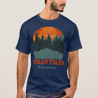 Friluftsliv Connect With Nature The Norwegian Way T-shirt
