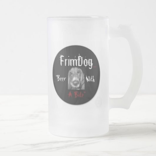 FrimDog Frosted Mok (zijlogo's) (Rechts)