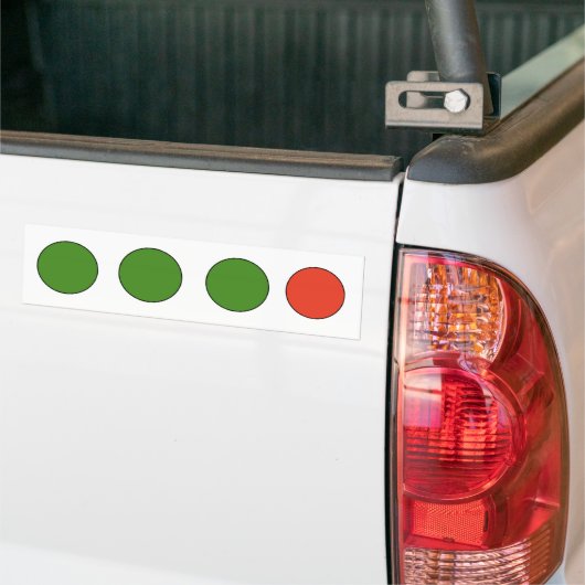 Fringe Bumpersticker (Op Truck)