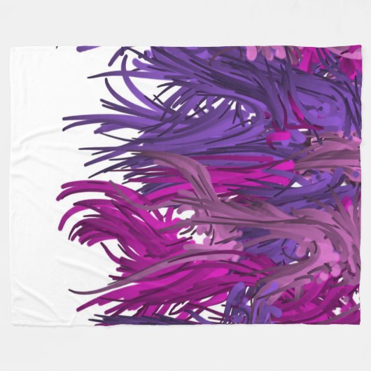 Fringe. Fleece Deken (Voorkant (Horizontaal))