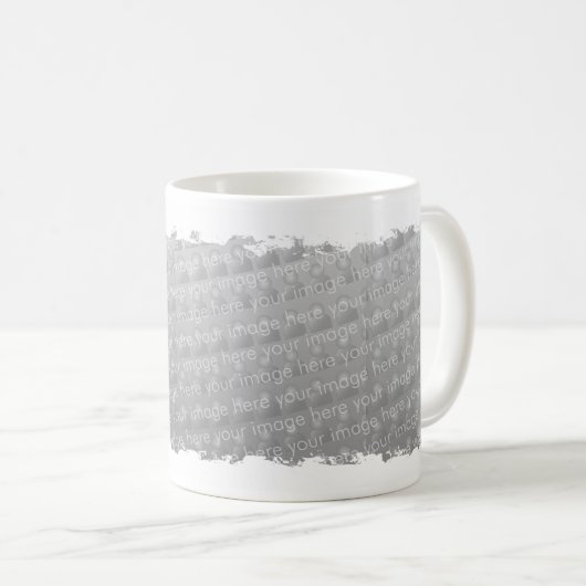 Fringe rand koffiemok (Voorkant rechts)