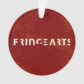FringeArts Acrylversiering - Gele prins Ornament