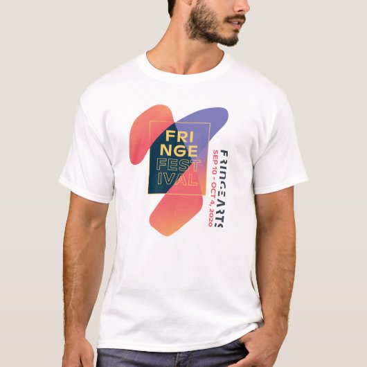 FringeArts Fringe Festival 2020 Unisex T-Shirt (Voorkant)