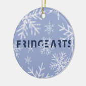FringeArts keramisch Ornament - Sneeuwvlokken (Links)