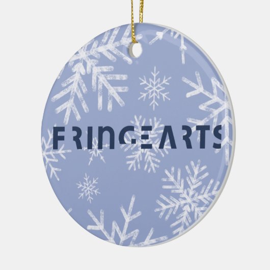 FringeArts keramisch Ornament - Sneeuwvlokken (Links)