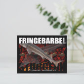 Fringebarbel-Ship Sturgeon Briefkaart (Staand voorkant)