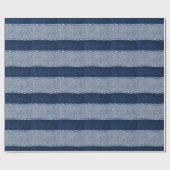 Fringed denim blue jeans lijst. cadeaupapier (Vlak)