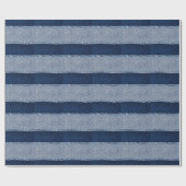 Fringed denim blue jeans lijst. cadeaupapier (Vlak)