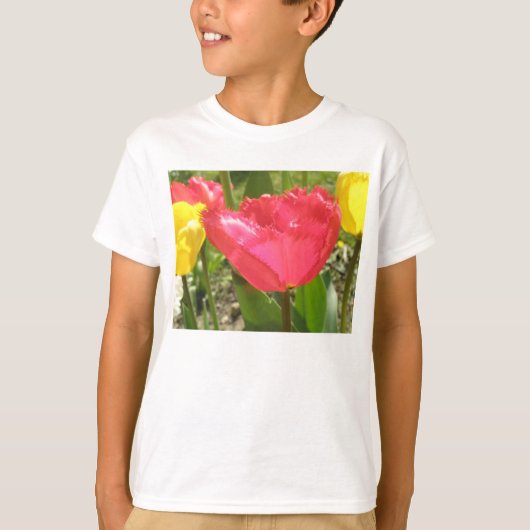 Fringel Tulps Kinder T Shirt (Voorkant)