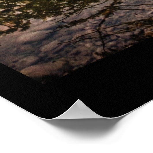 Frio River Sunset Poster (Hoek)