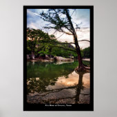 Frio River Sunset Poster (Voorkant)