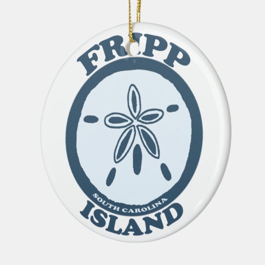 Fripp Island Keramisch Ornament (Links)