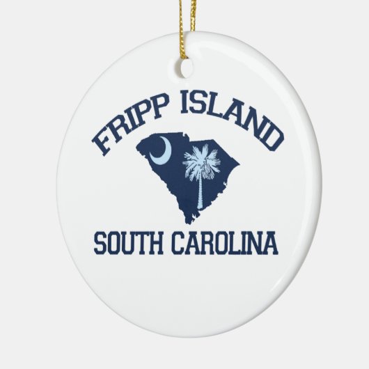Fripp Island Keramisch Ornament (Links)