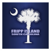 Fripp Island (P&C) Perfect Poster (Voorkant)