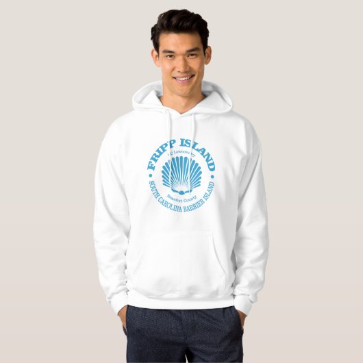 Fripp Island (zeeschelp) Hoodie (Voorkant volledig)