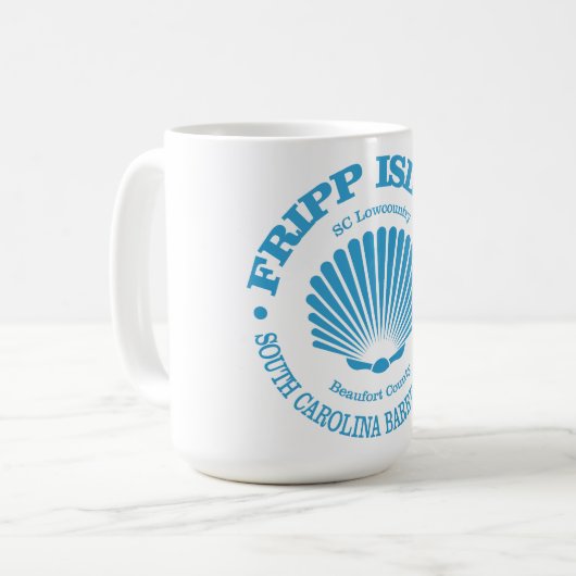 Fripp Island (zeeschelp) Koffiemok (Voorkant links)