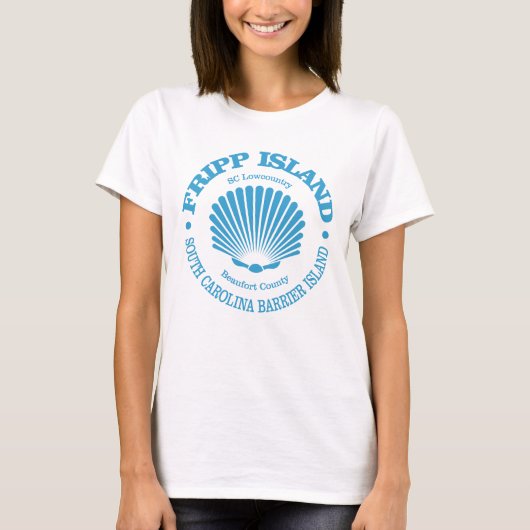 Fripp Island (zeeschelp) T-shirt (Voorkant)