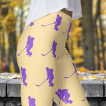 Fris beige witte vrouwen ijshockey patroon leggings<br><div class="desc">Verhoog je ijshockey look met modieuze Leggings! Verhoog je ijshockeygarderobe met deze opvallende leggings! Of je nu hard traint of ontspant na een wedstrijd,  deze leggings combineren prestaties en flair voor ultiem comfort en stijl. Voel je geweldig,  zie er nog beter uit - winkel nu en verbeter je gameday-look!</div>