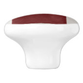 FRIS Bruin Beige Rond Keramische Knop (Zijkant)