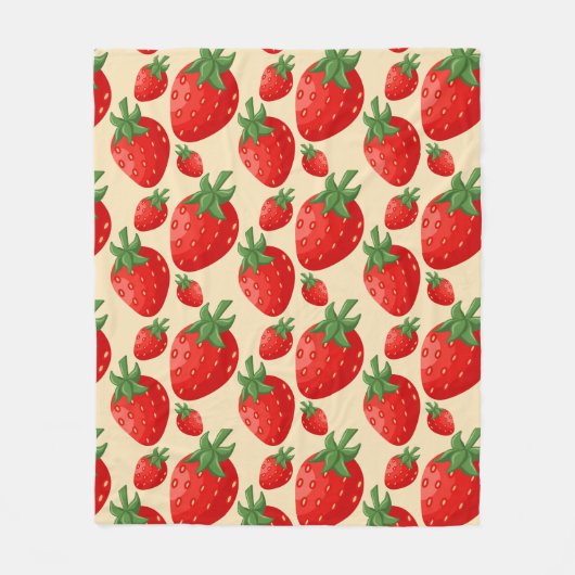 Fris en fruitig | FF-05 | Fleece Deken (Voorkant)