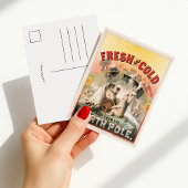 Fris en koud - Bier direct van de Noordpool Briefkaart