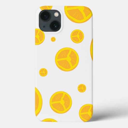Fris en leuk Sinaasappel Fruit Design Telefoonhoes Case-Mate iPhone Case (Achterkant)