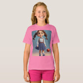 Fris en Schattige T-shirt (Voorkant volledig)